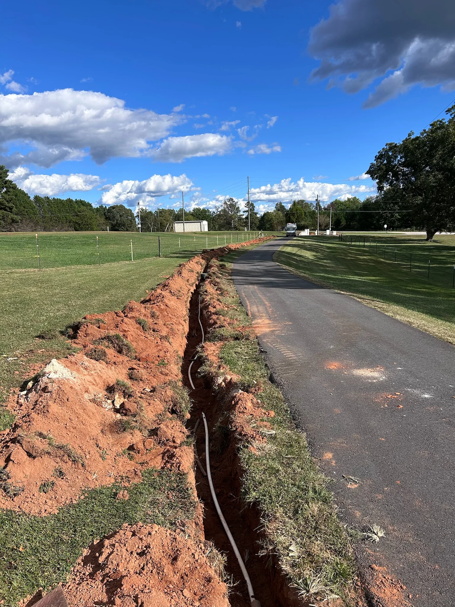 Installed supply lines and water connections Seneca SC